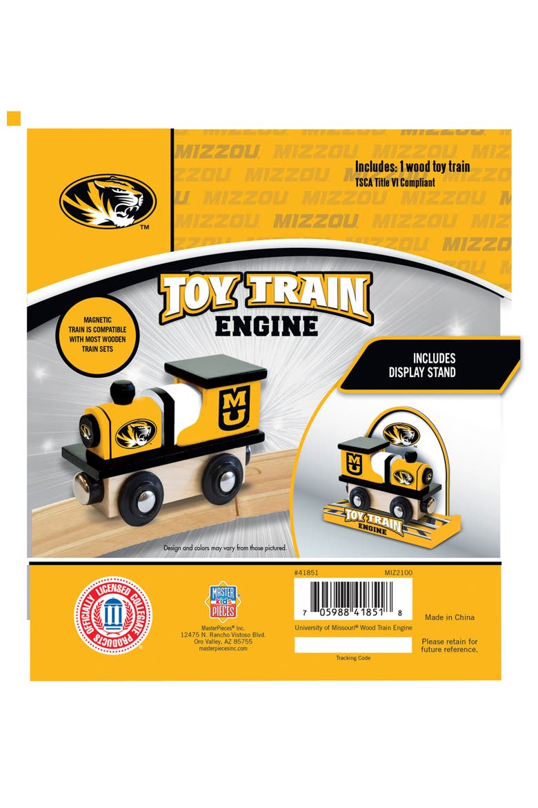 Missouri Tigers Toy Train Engine, Alternate, color, Multicolor