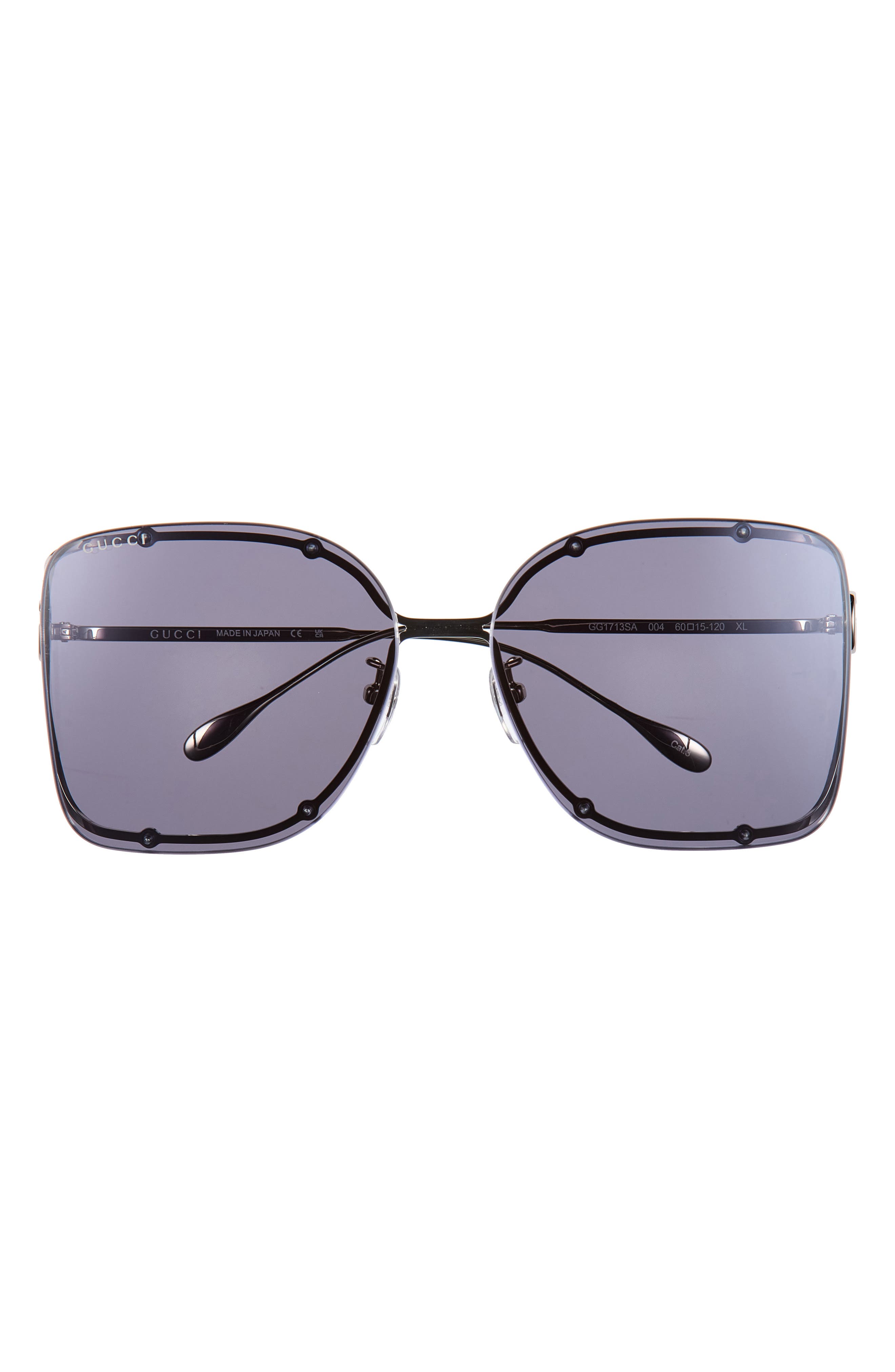 60mm Square Sunglasses