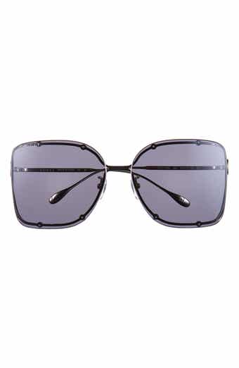 60mm Square Sunglasses