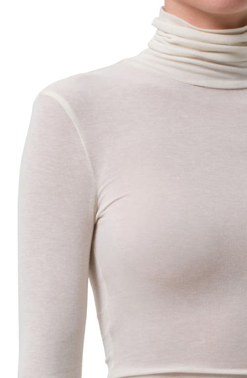 Citizen Of Humanity Citizens Of Humanity Caradene Scrunch Turtleneck In White