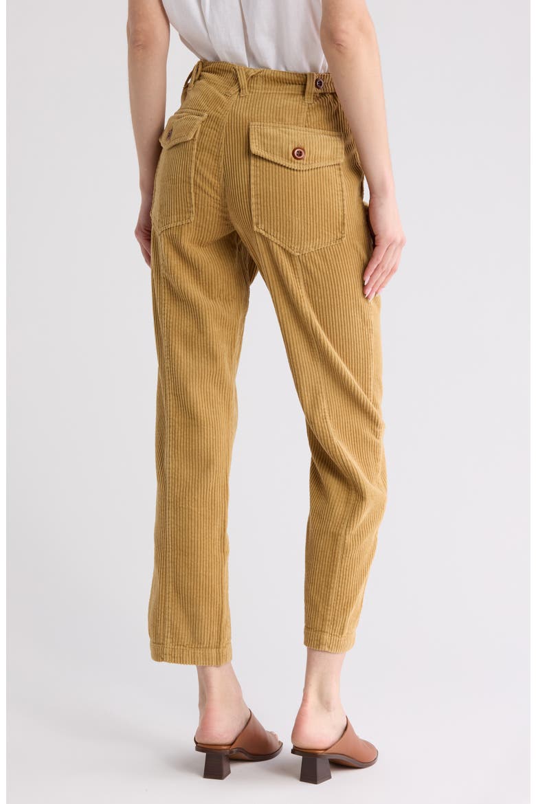 Neil Straight Leg Corduroy Pants, Alternate, color, WARM KHAKI