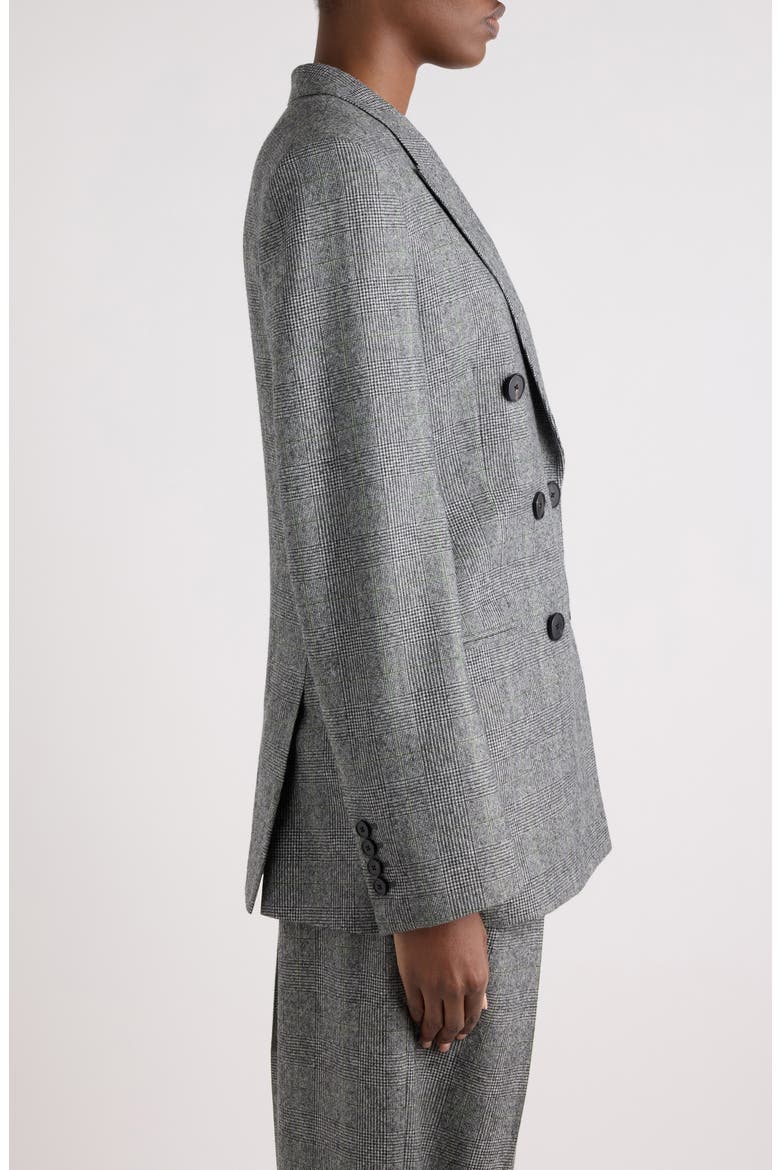 Double Breasted Wool Jacket, Alternate, color, GREY MIX