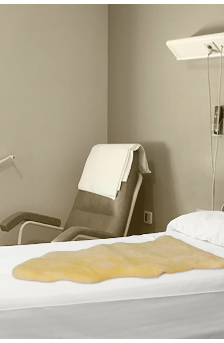 NATURAL Genuine Shearling Sheepskin Pelt - 24" x 36", Alternate, color, Natural