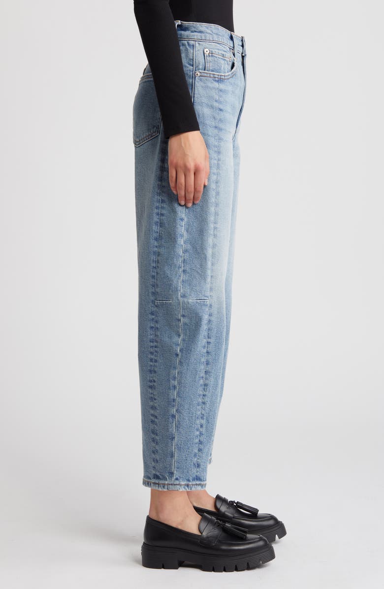 Pistola Eli Ankle Barrel Leg Jeans, Alternate, color, Sardinia