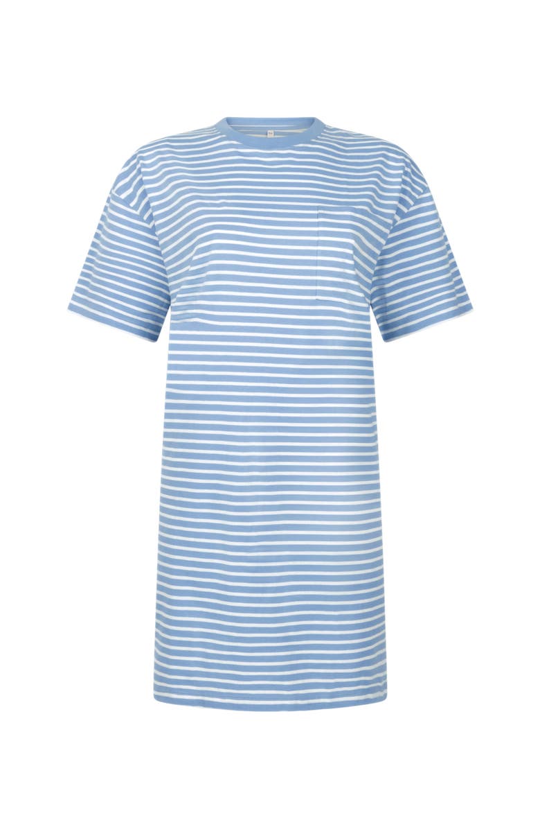 Hunkemöller Nightshirt, Alternate, color, Azurine