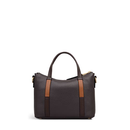 Radley Waterloo Way Small Ziptop Satchel Bag In Gray