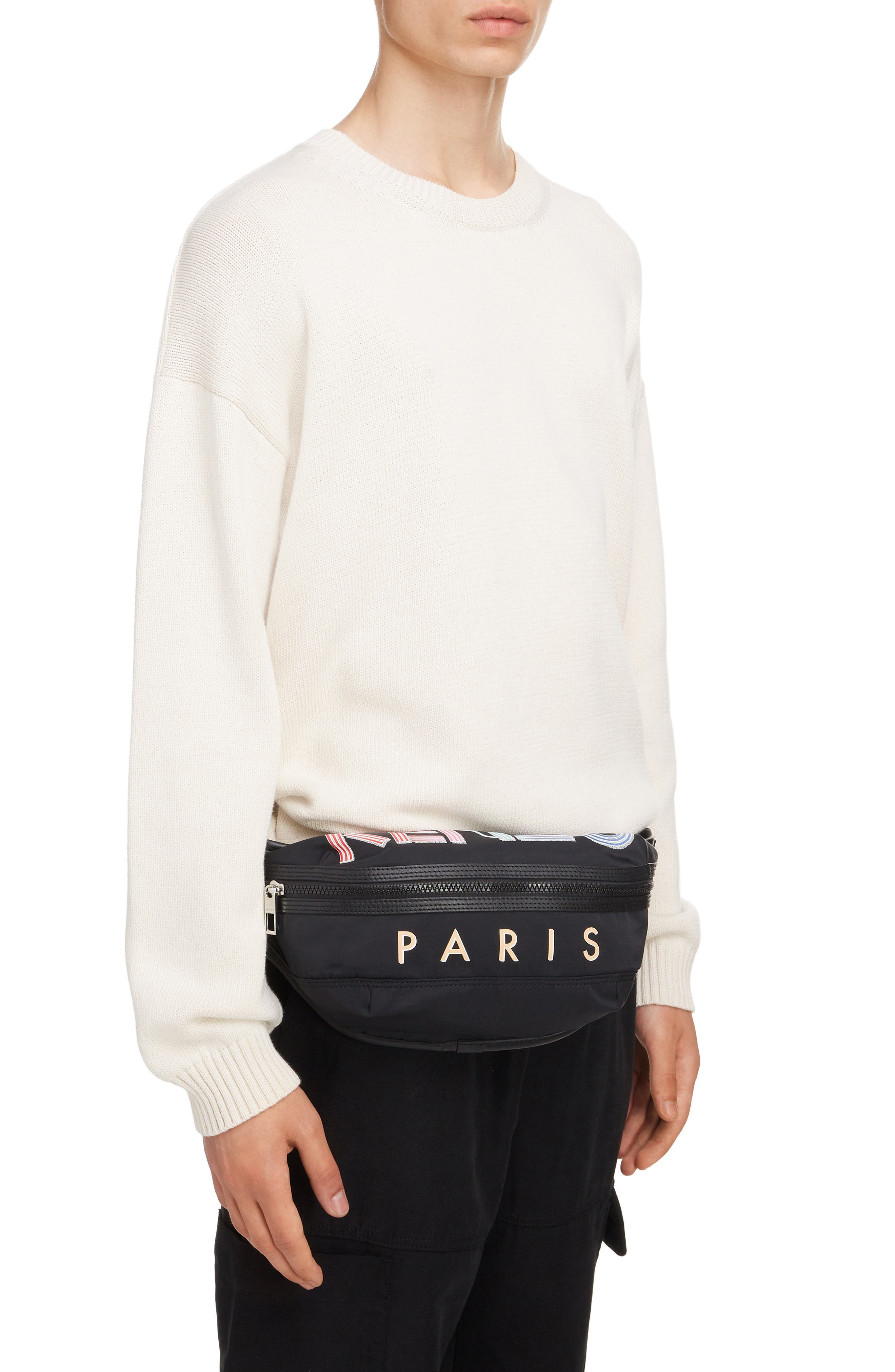 KENZO Sport Belt Bag, Alternate, color, 