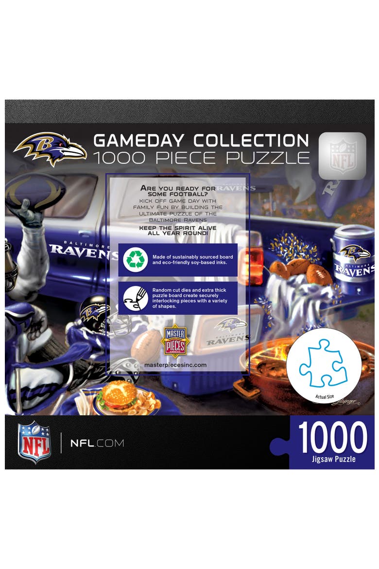 Baltimore Ravens Gameday 1000pc Puzzle, Alternate, color, Multicolor