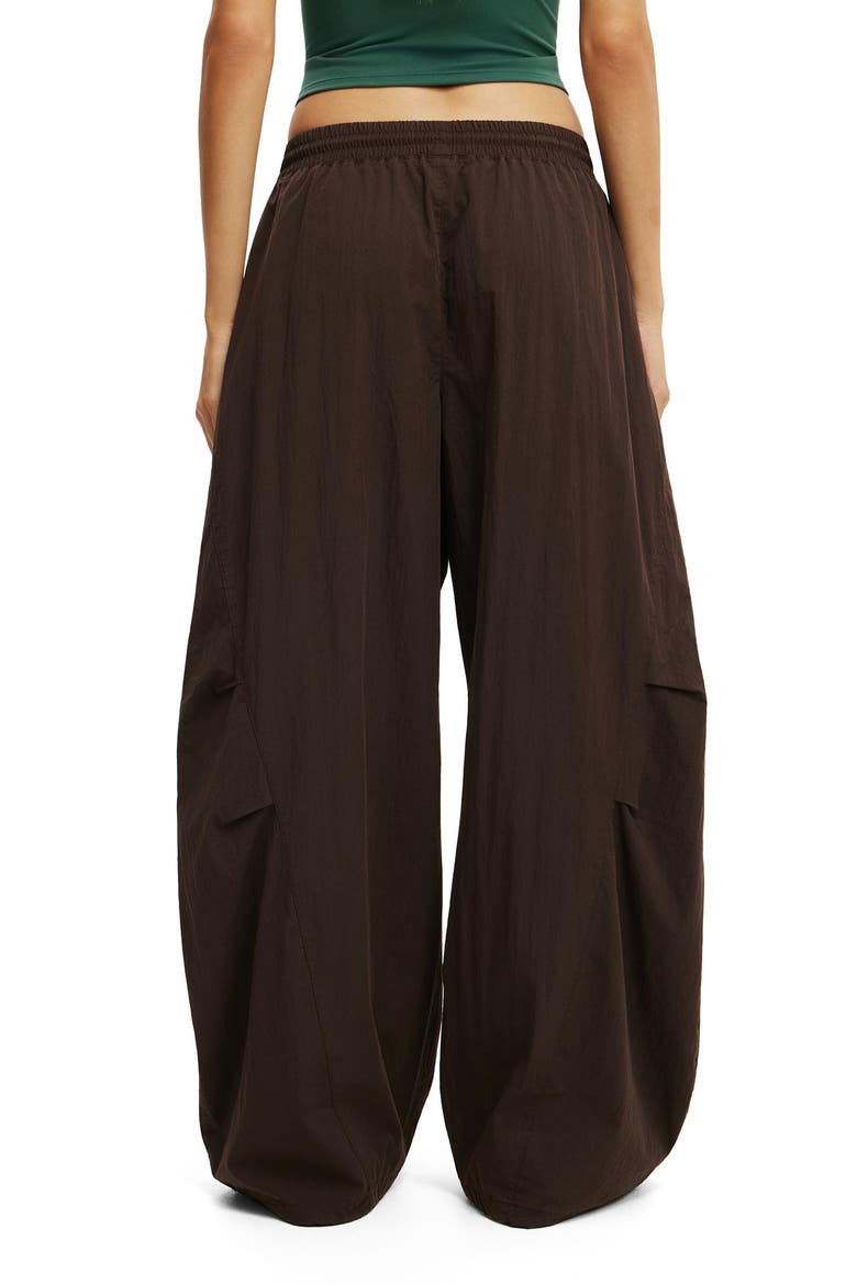 Women's Active Woven Balloon Pant, Alternate, color, French Roast