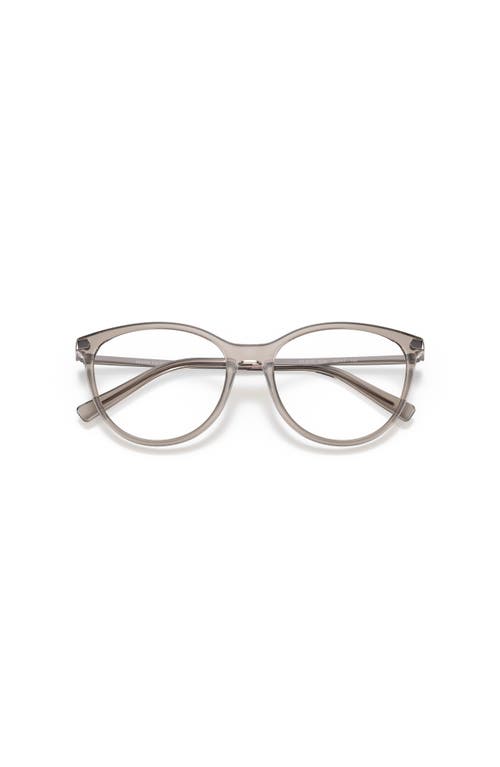 Armani Exchange 53mm Cat Eye Optical Glasses In Neutral