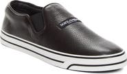 Dolce&Gabbana Deerskin Leather Slip-On Sneaker