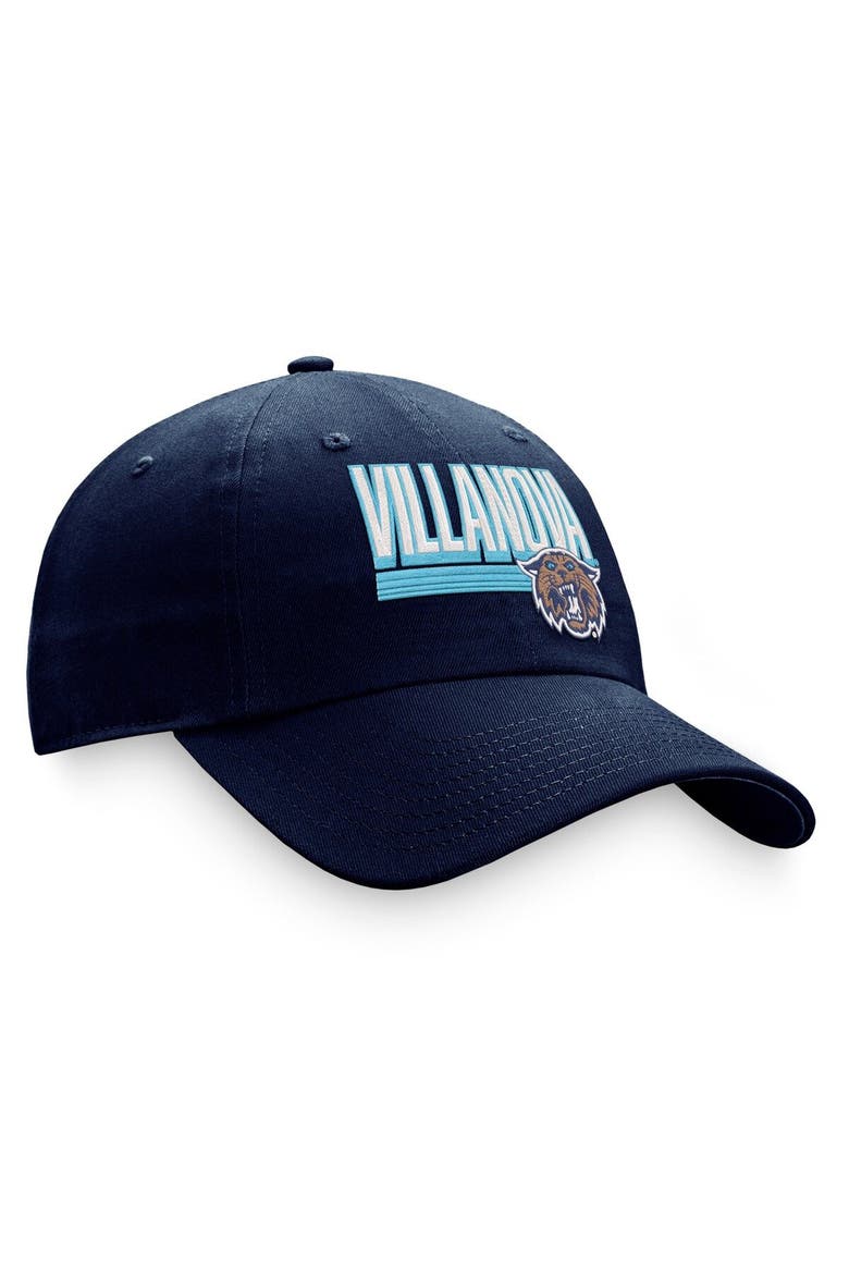 Men's Top of the World Navy Villanova Wildcats Slice Adjustable Hat, Alternate, color, Navy