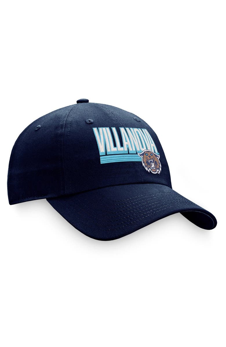 TOP OF THE WORLD Men's Top of the World Navy Villanova Wildcats Slice Adjustable Hat, Alternate, color, Navy