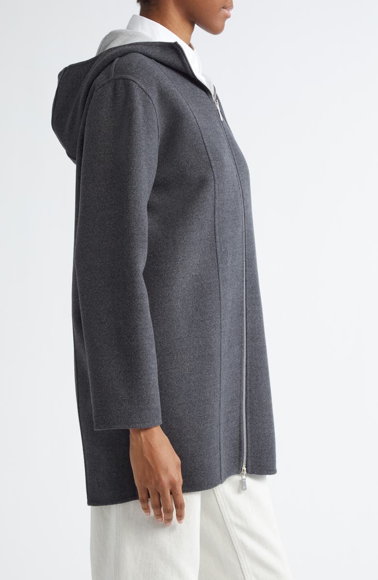 Eleventy Wool Hooded Coat, Alternate, color, 