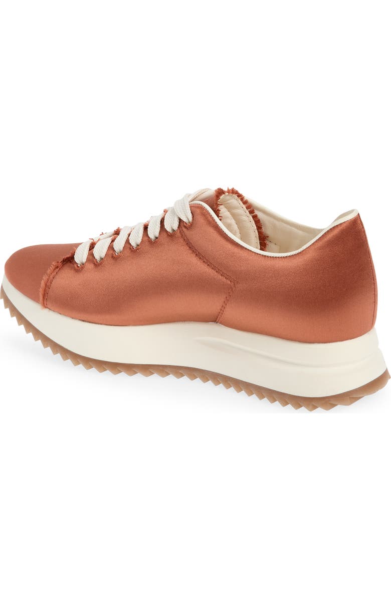 Pedro Garcia Orinda Satin Sneaker, Alternate, color, Copper
