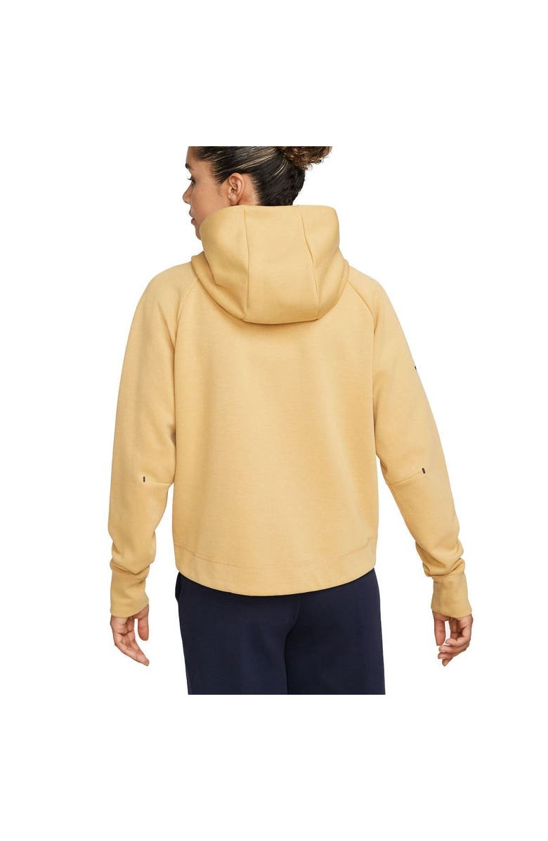 Nike Women's Nike Gold Barcelona Tech Fleece Raglan Full-Zip Hoodie, Alternate, color,