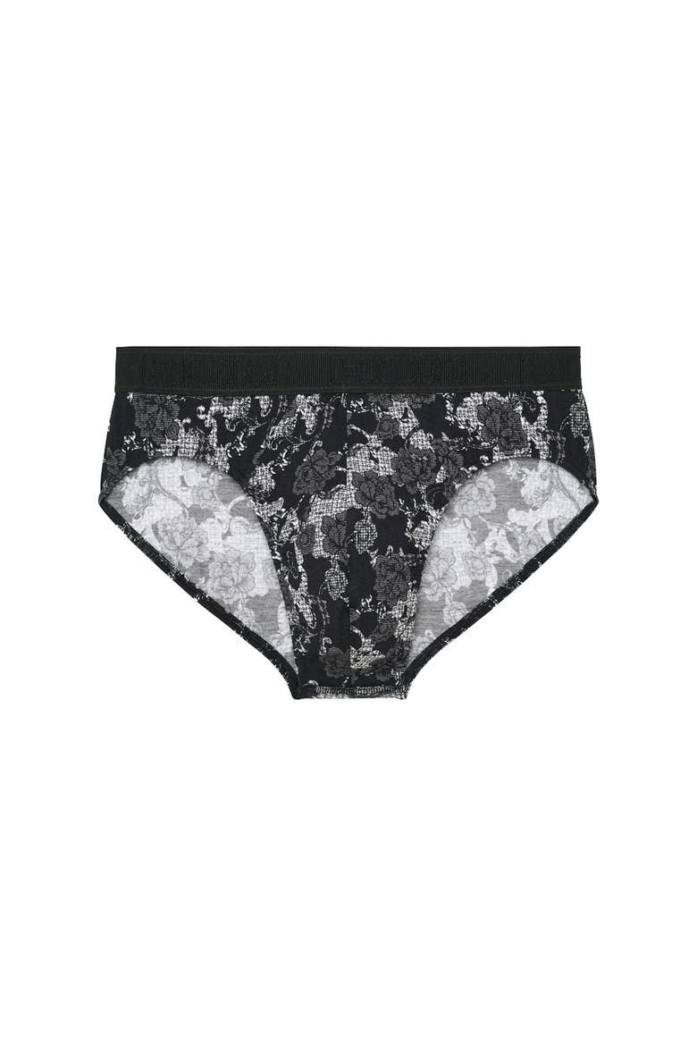 Fairmont Mini Briefs, Main, color, Black Print