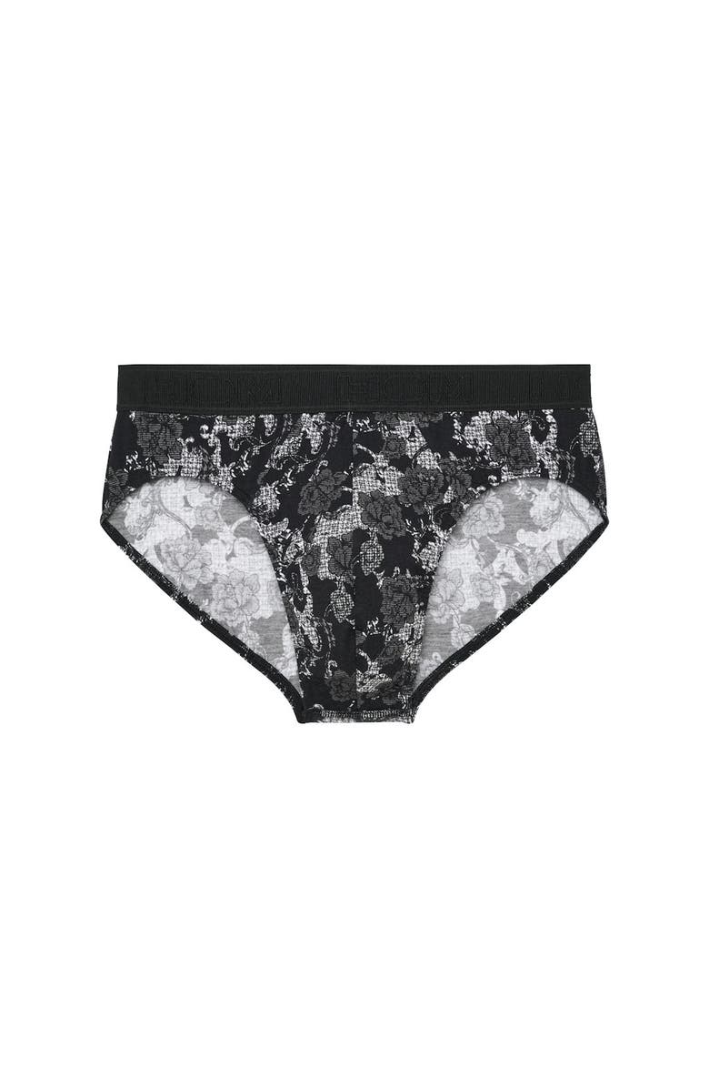 HOM Fairmont Mini Briefs, Main, color, Black Print