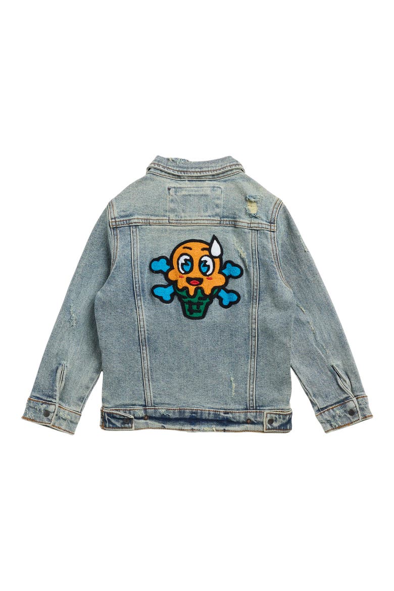 Kids' Jawbreaker Denim Jacket, Alternate, color, STARBURST