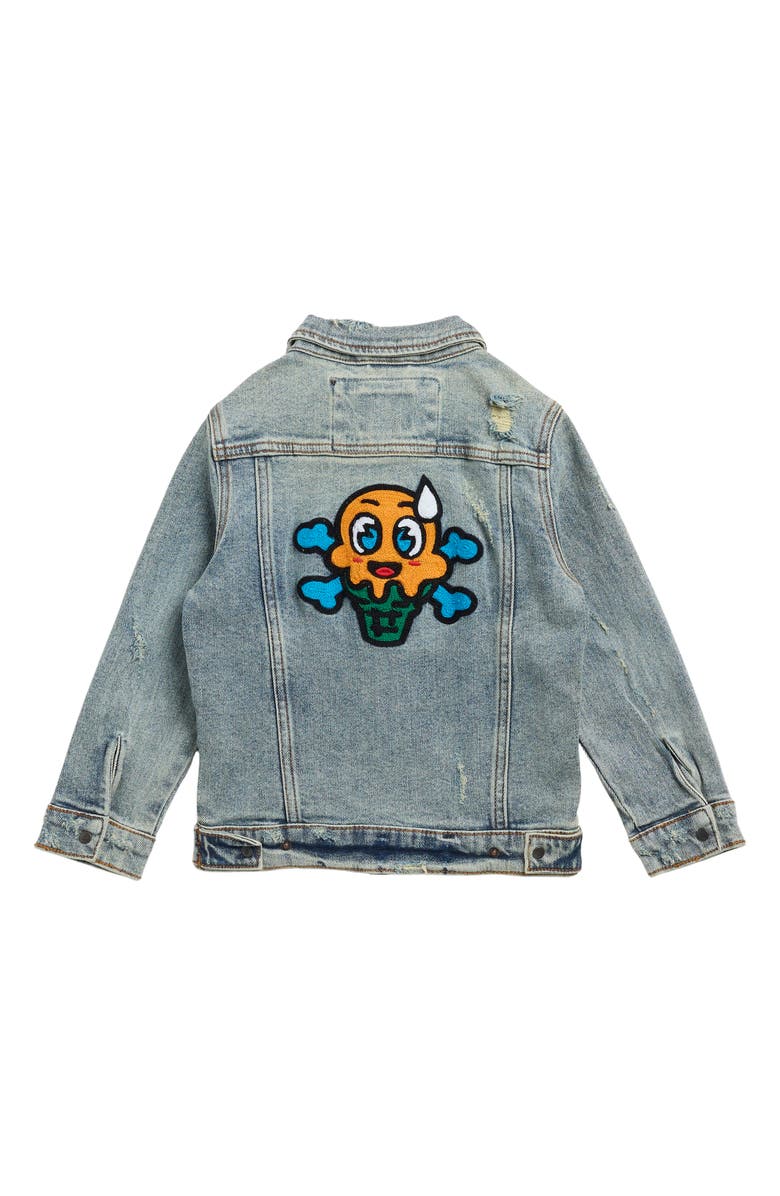 ICECREAM Kids' Jawbreaker Denim Jacket, Alternate, color, 