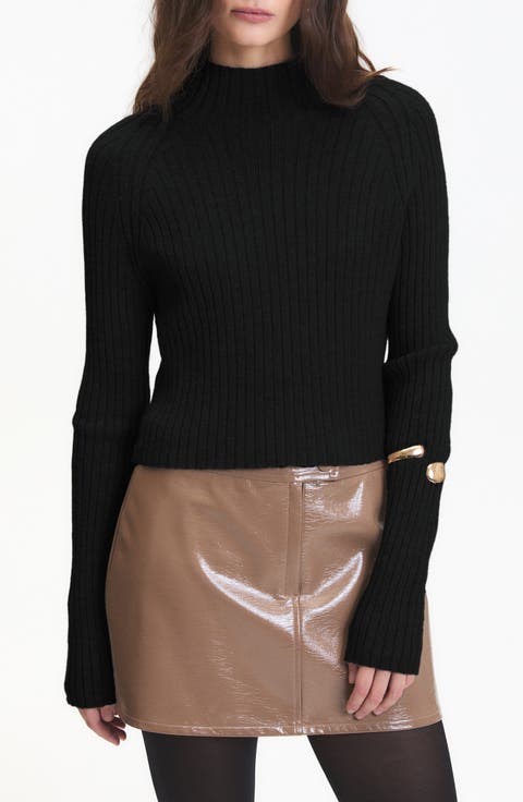 Randy Rib Crop Sweater