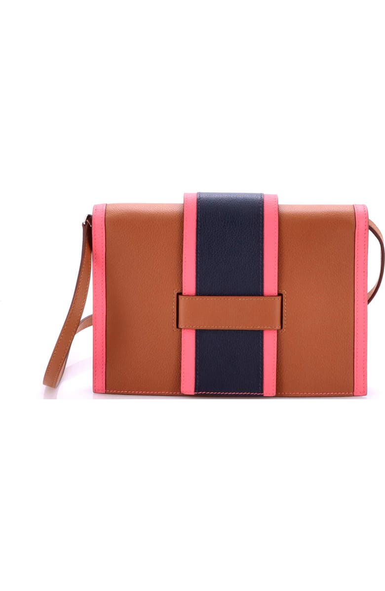 Pre-Owned Hermes H Passant Clutch Shoulder Bag Evercolor, Main, color,