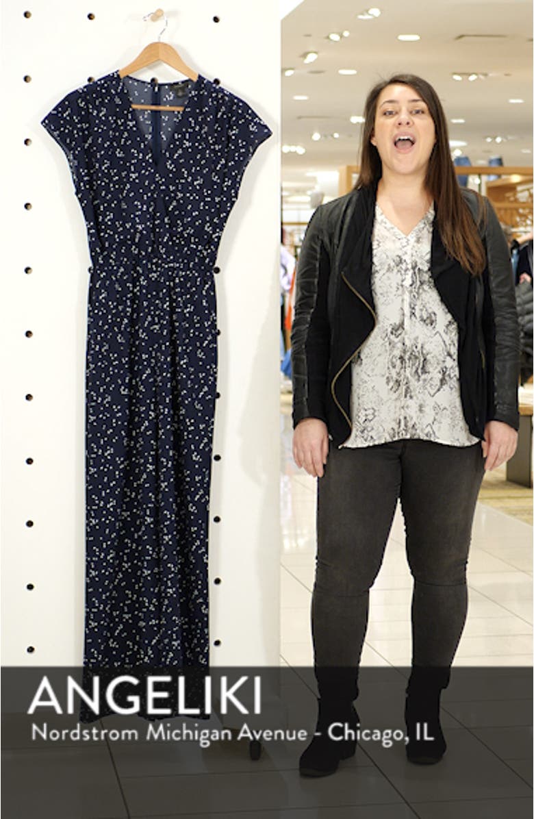 Faux Wrap Jumpsuit, sales video thumbnail