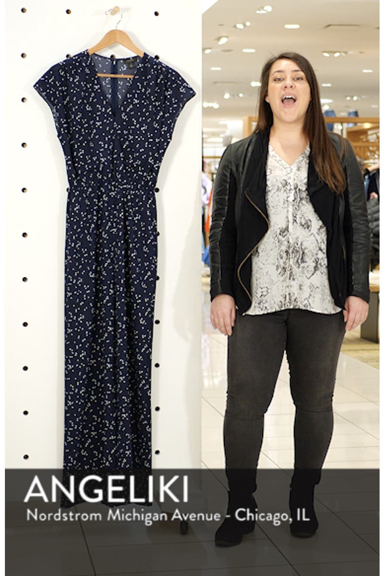 Faux Wrap Jumpsuit video