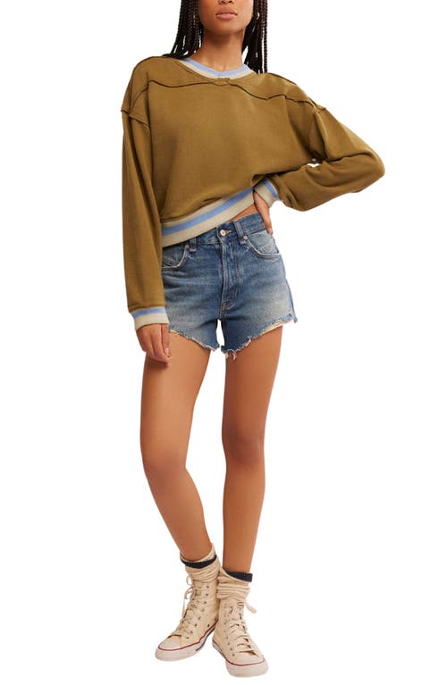 Free People Rio Crop Sweatshirt