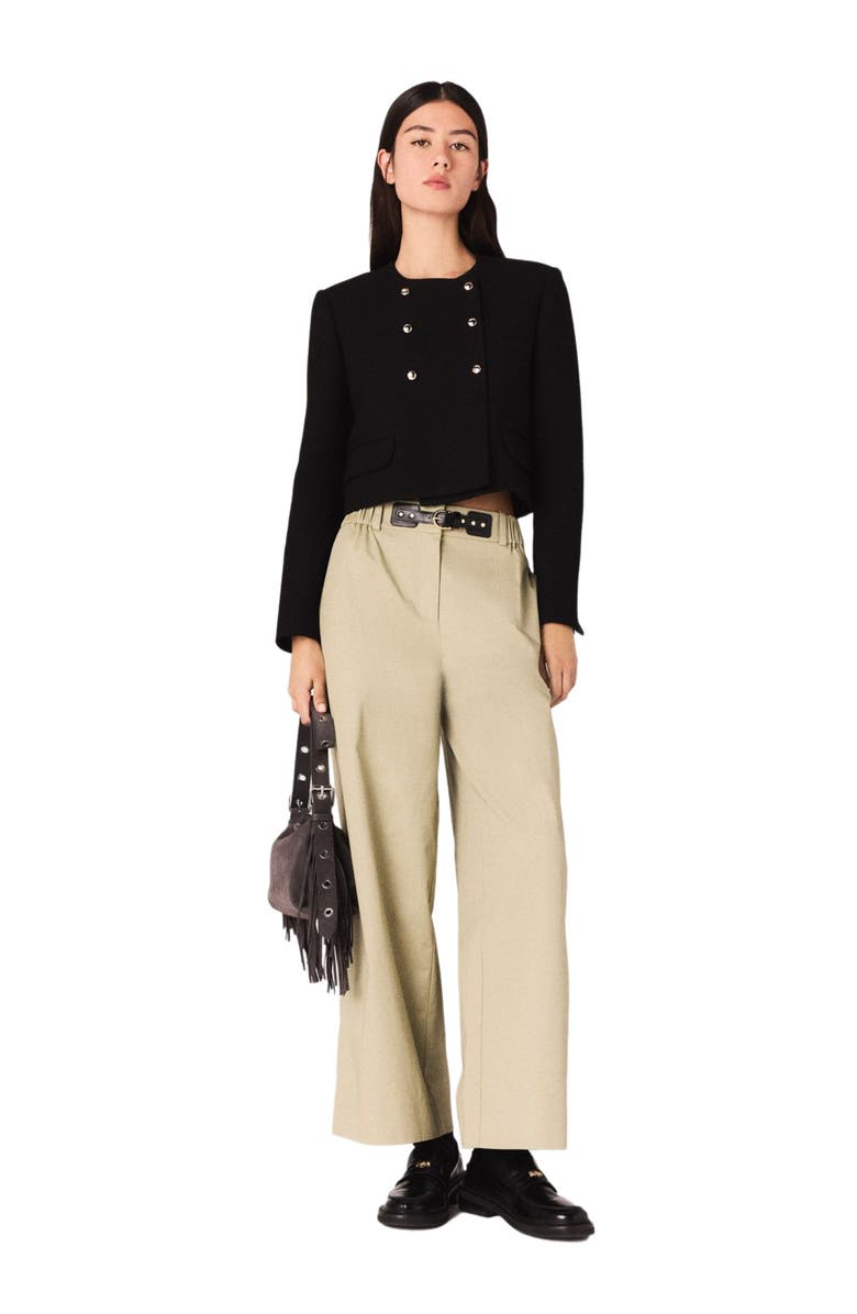 maje Cargo pants, Alternate, color, 