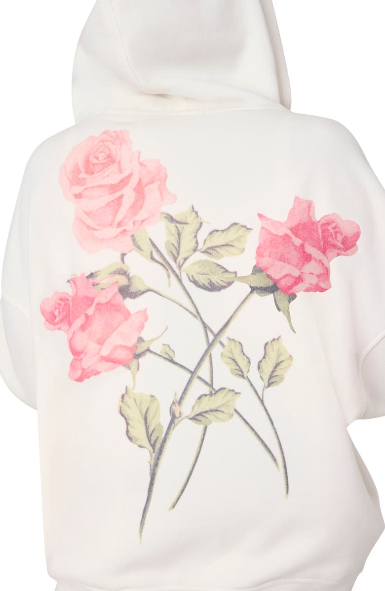 Florence by Mills Cozy Crush Forever Embroidered Oversize Graphic Zip Hoodie, Alternate, color,