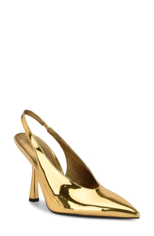 Nine West Kates Slingback Pointed Toe Pump In Multi