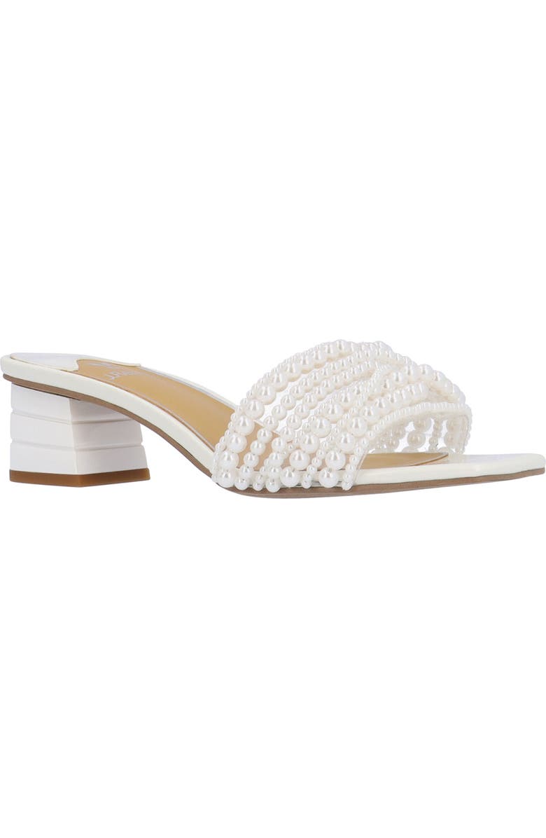 J. Reneé Purla Sandal, Main, color, Clear/ White