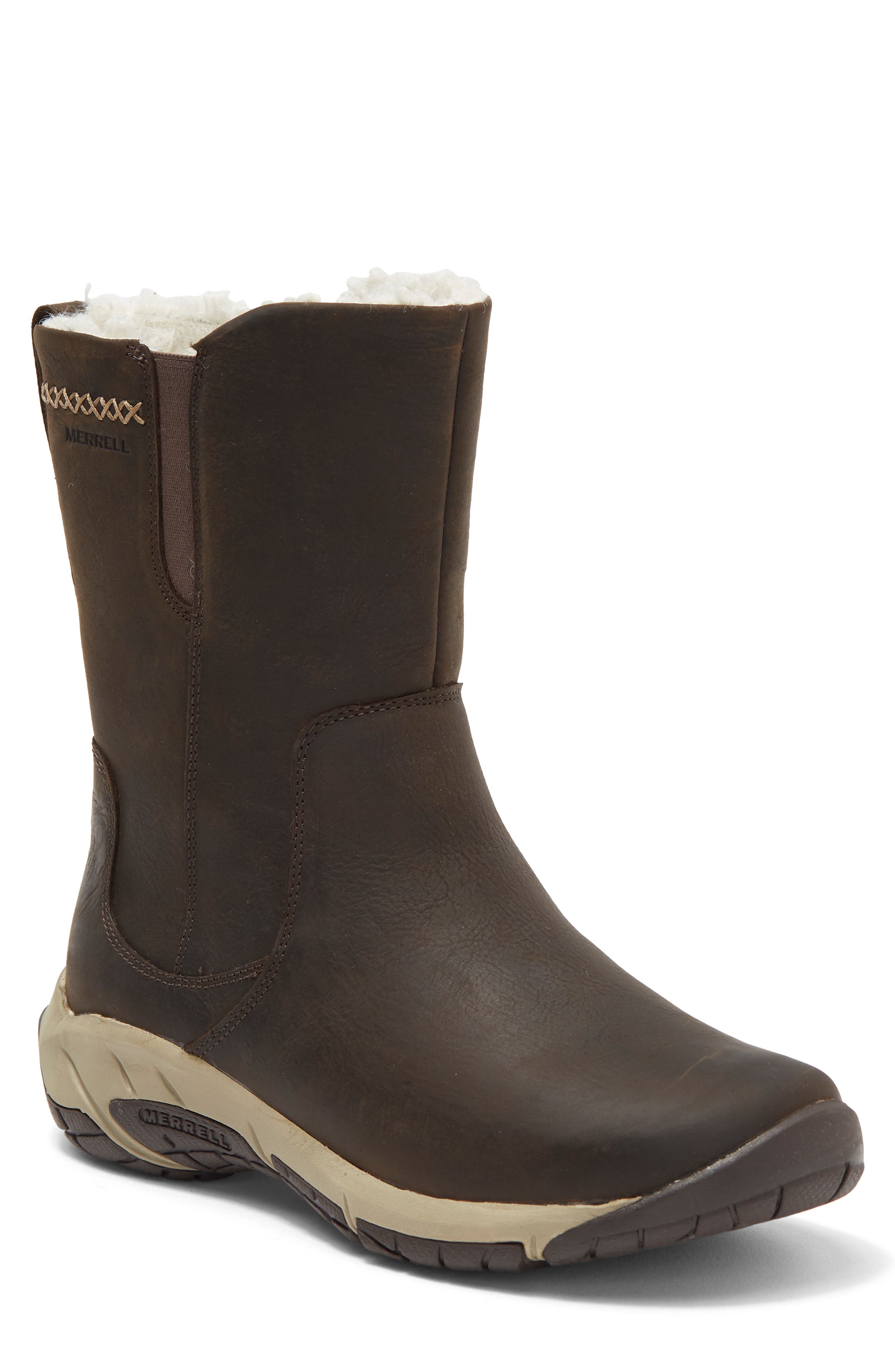 Merrell Encore 4 Polar Waterproof Winter Boot, Main, color, 