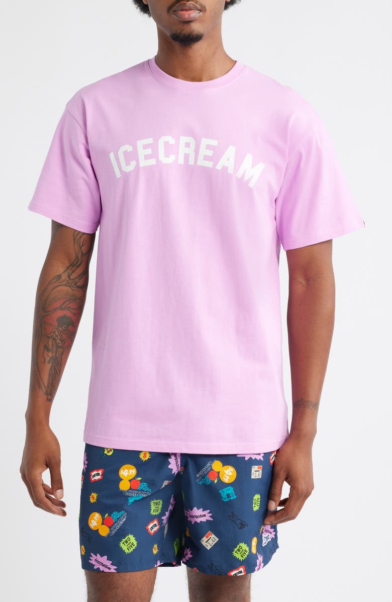 ICECREAM Logo Graphic T-Shirt, Main, color, Orchid