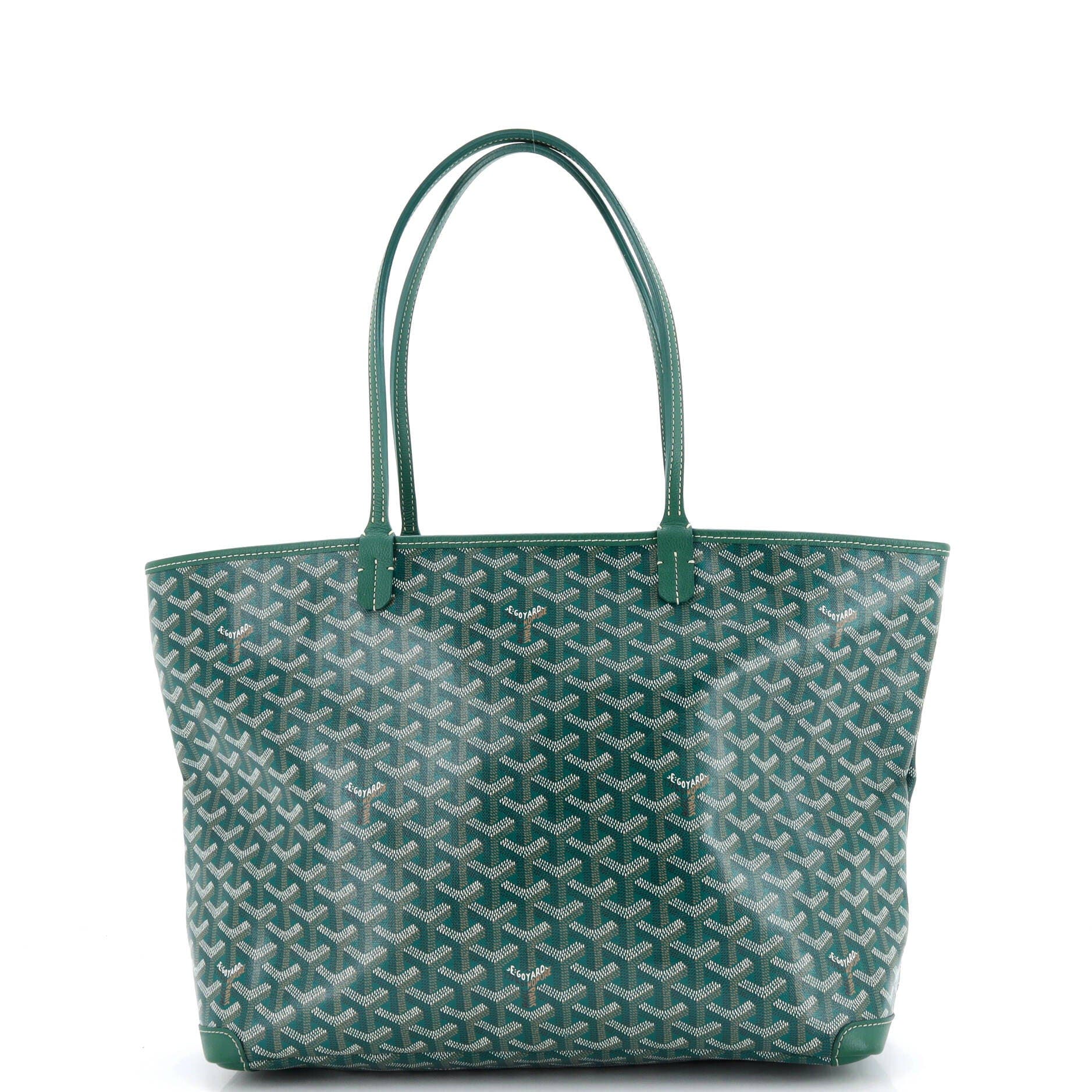 Artois Tote Coated Canvas MM, Main, color, Green