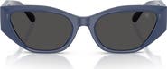 Ralph Lauren 55mm Butterfly Sunglasses