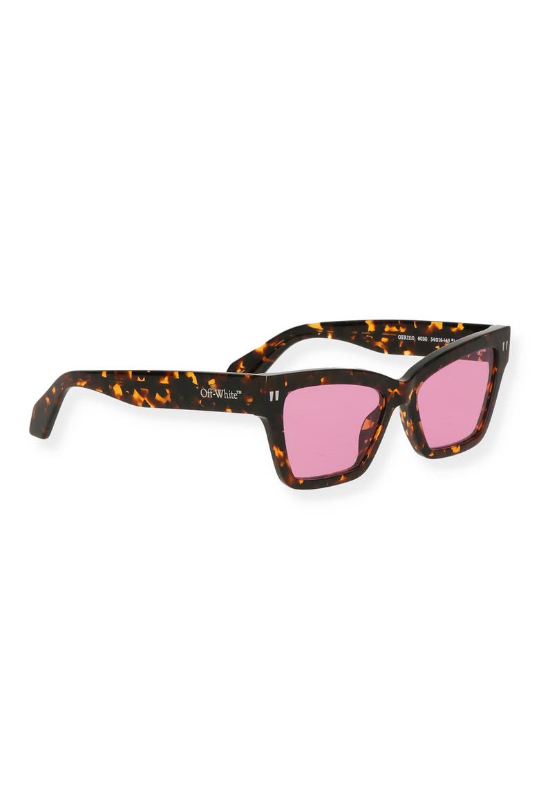 Cincinnati 54mm Square Sunglasses, Alternate, color, HAVANA PINK