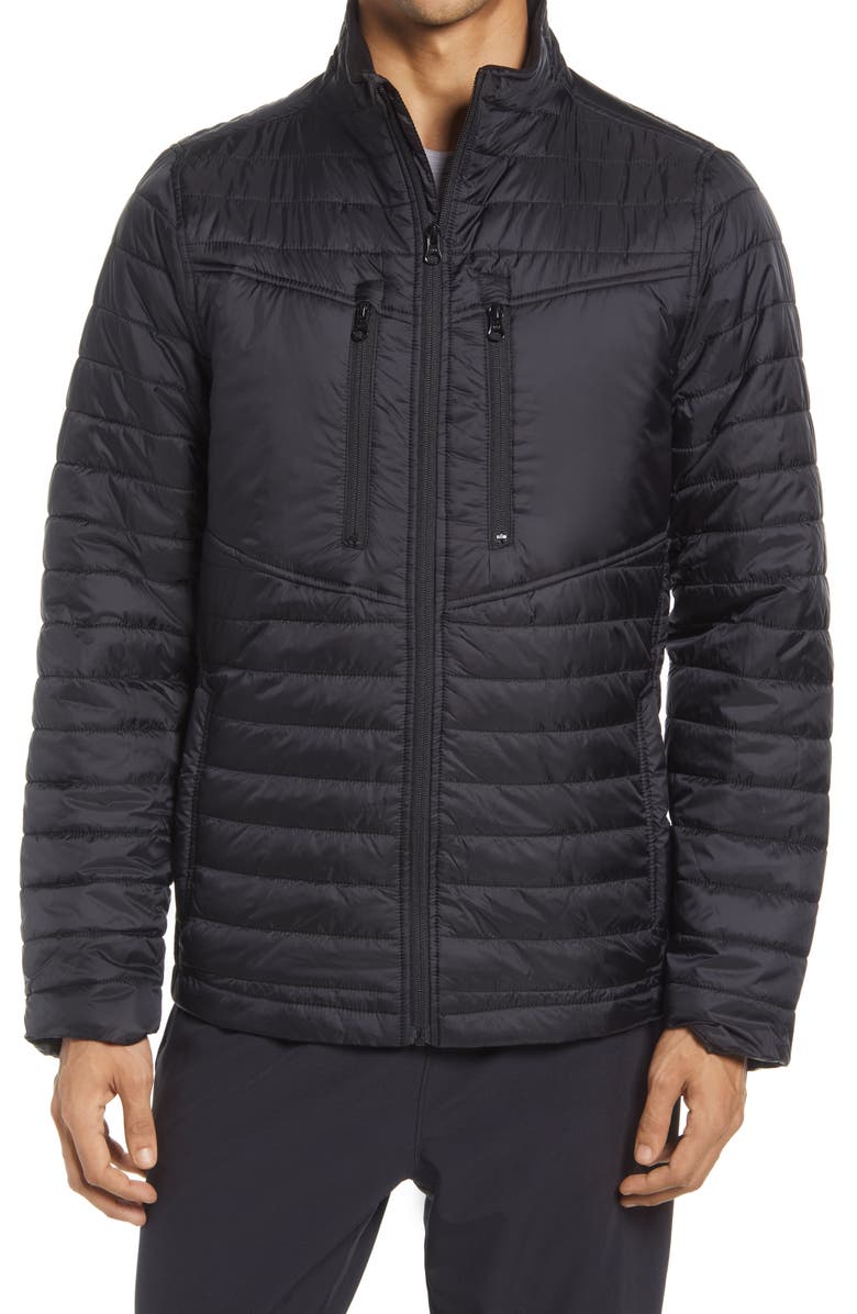 Zella Puffer Jacket, Alternate, color, 