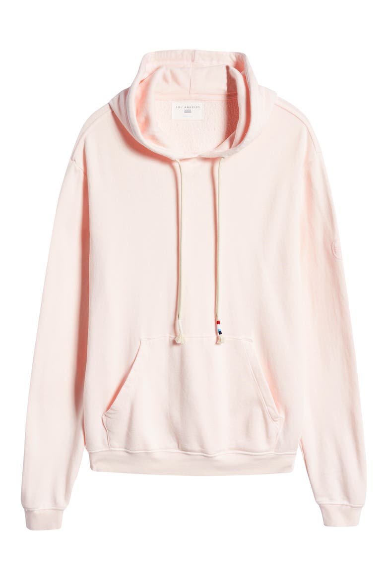 Waves Fleece Hoodie, Alternate, color, HAZE