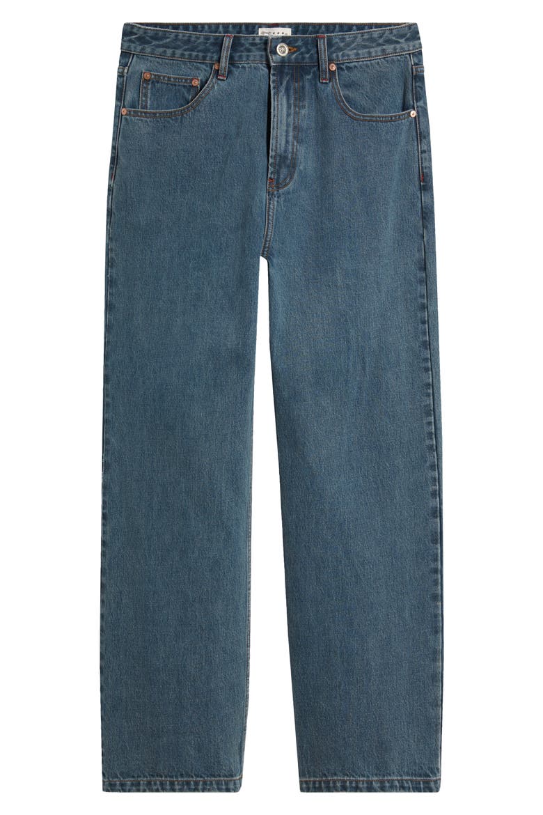 Nonstretch Baggy Jeans, Alternate, color, BLUE HAZE