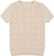 Mr. Mr. Soft Cotton Mixed Cable Knit Sweater