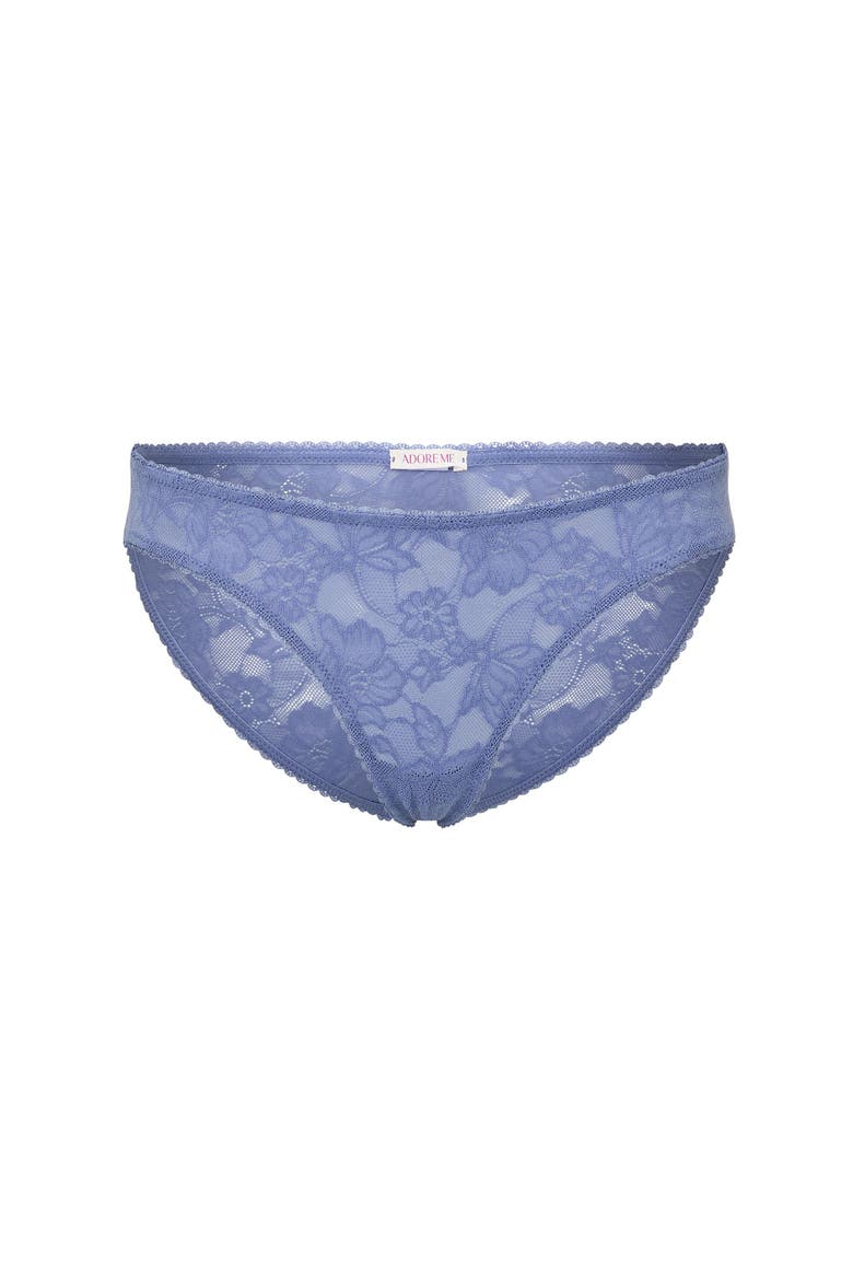 Leina Bikini Panties, Alternate, color, Medium blue