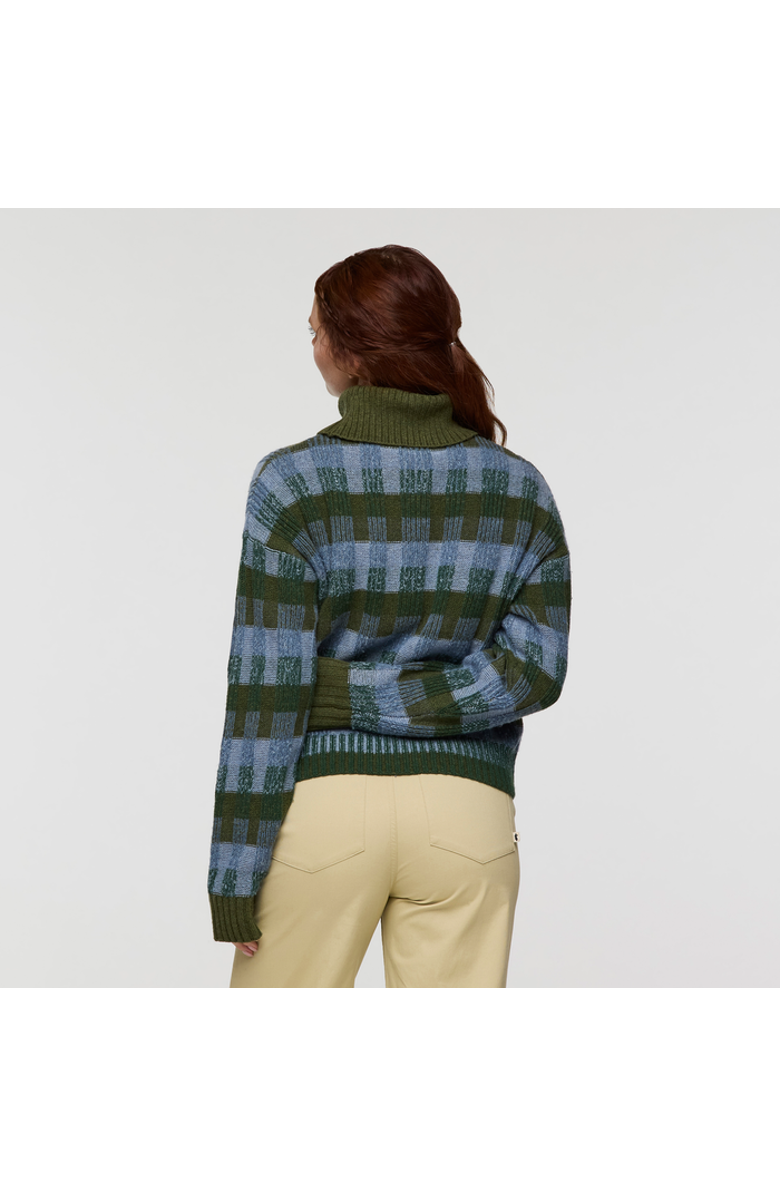 Cotopaxi Libre Boxy Sweater - Women's, Alternate, color, Fatigue Stripes