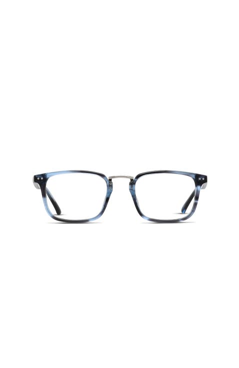 Fabio 51mm Rectangular Eyeglasses