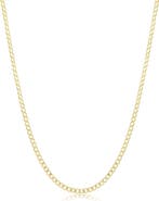 The Lovery Fine Jewelry Curb Chain Necklace