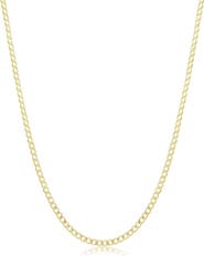The Lovery Fine Jewelry Curb Chain Necklace