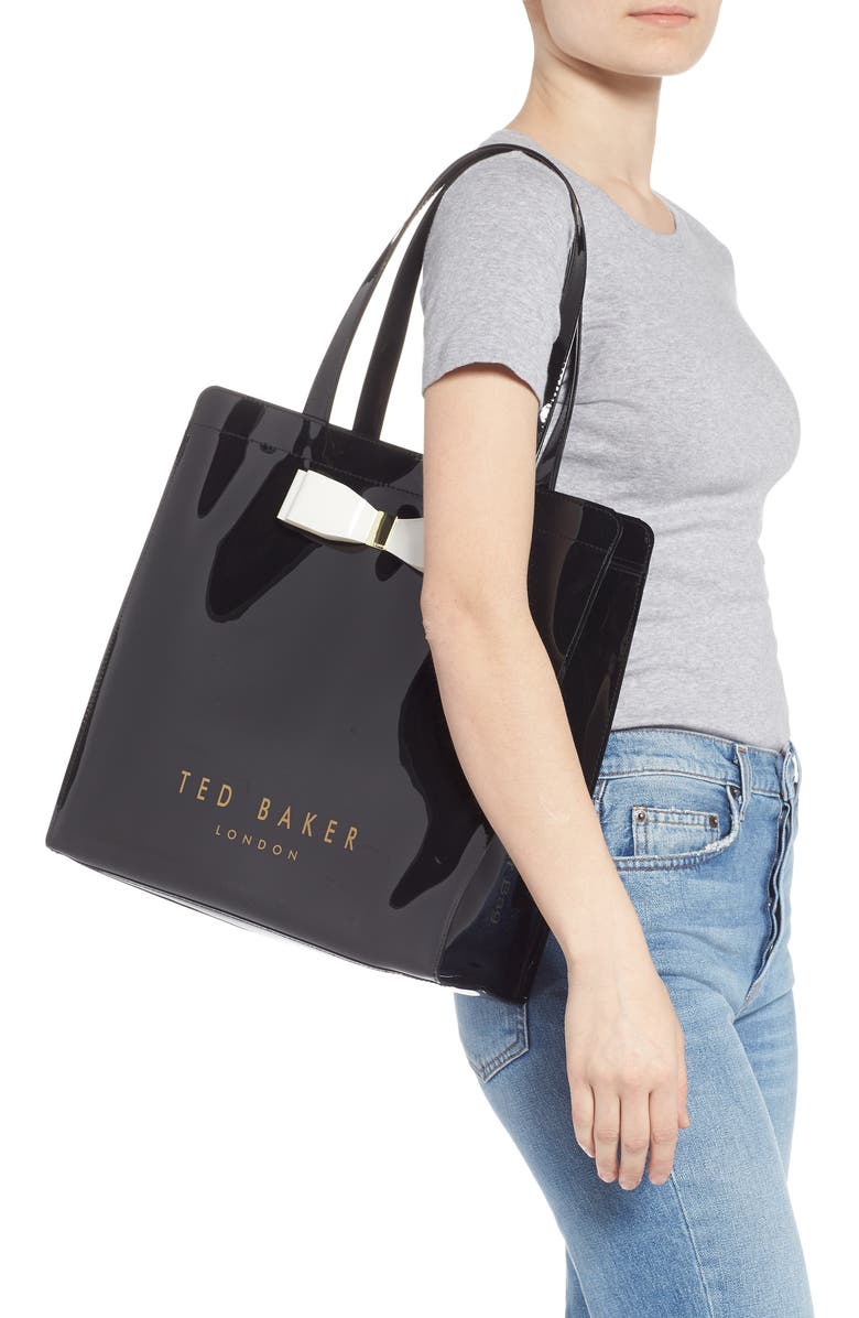 Ted Baker London Large Almacon Bow Detail Icon Tote, Alternate, color,