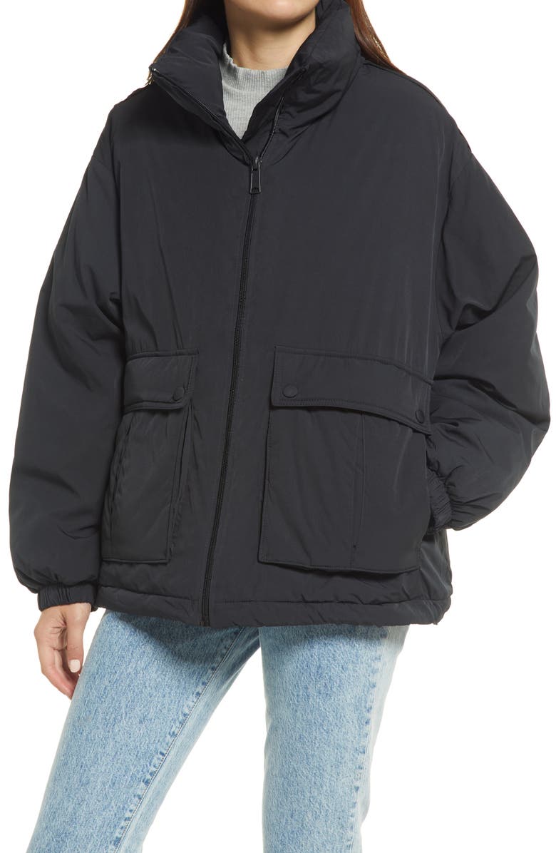 Free People We the Free Duvet Bomber Jacket, Alternate, color,