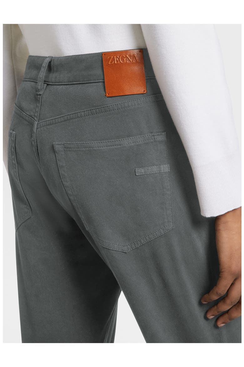 City Fit Stretch Cotton Pants, Alternate, color, GREY